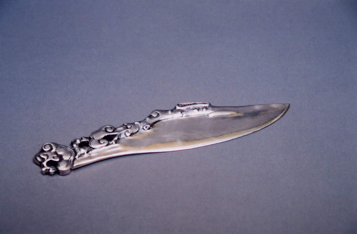 Silver letter opener